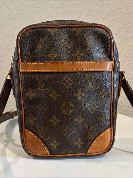 Louis Vuitton Brown Monogram Danube Crossbody Bag - Picture 1 of 15